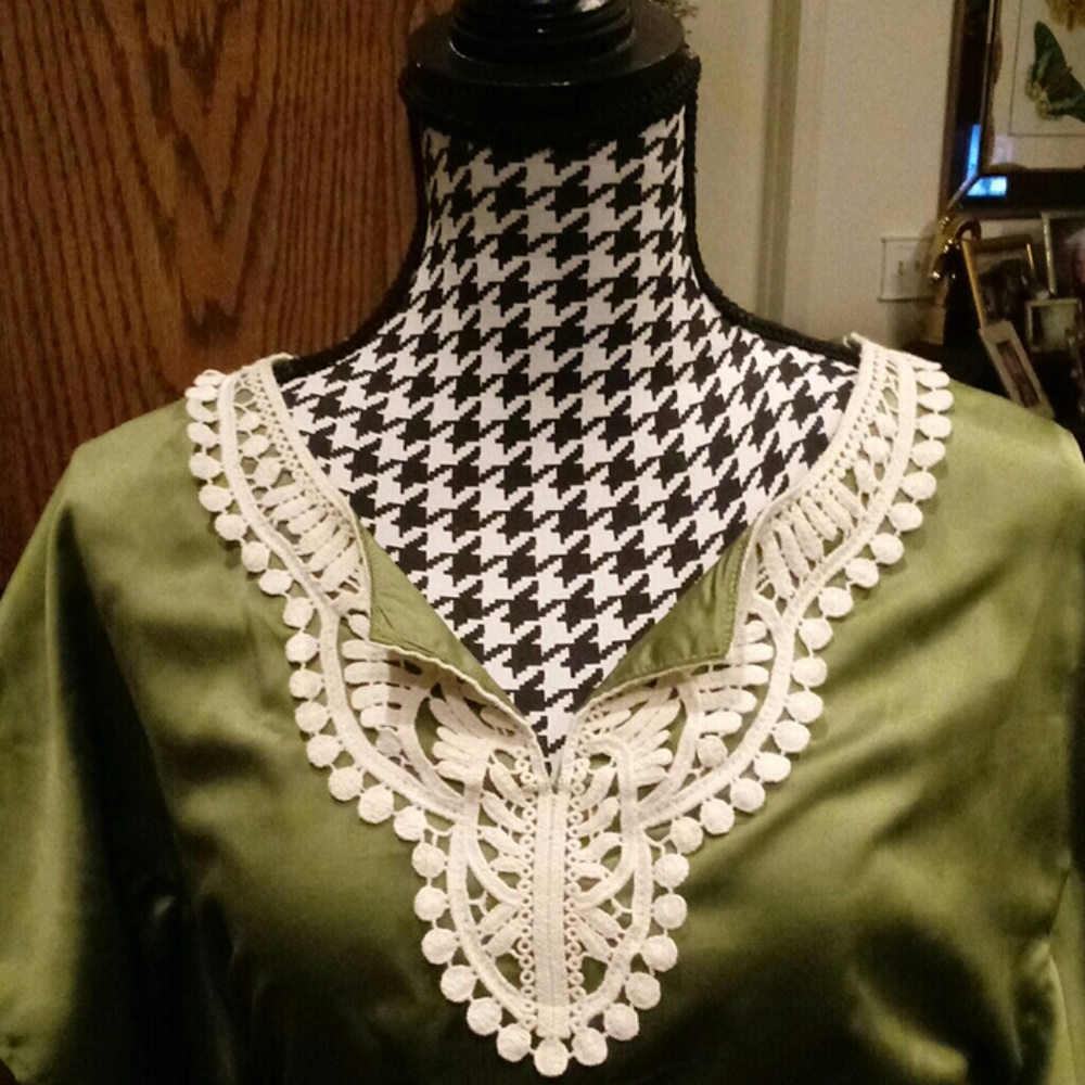 Vintage I Z BYER Green Top Size XS